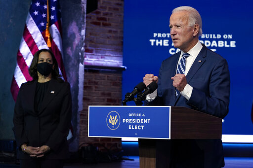 Biden after winning