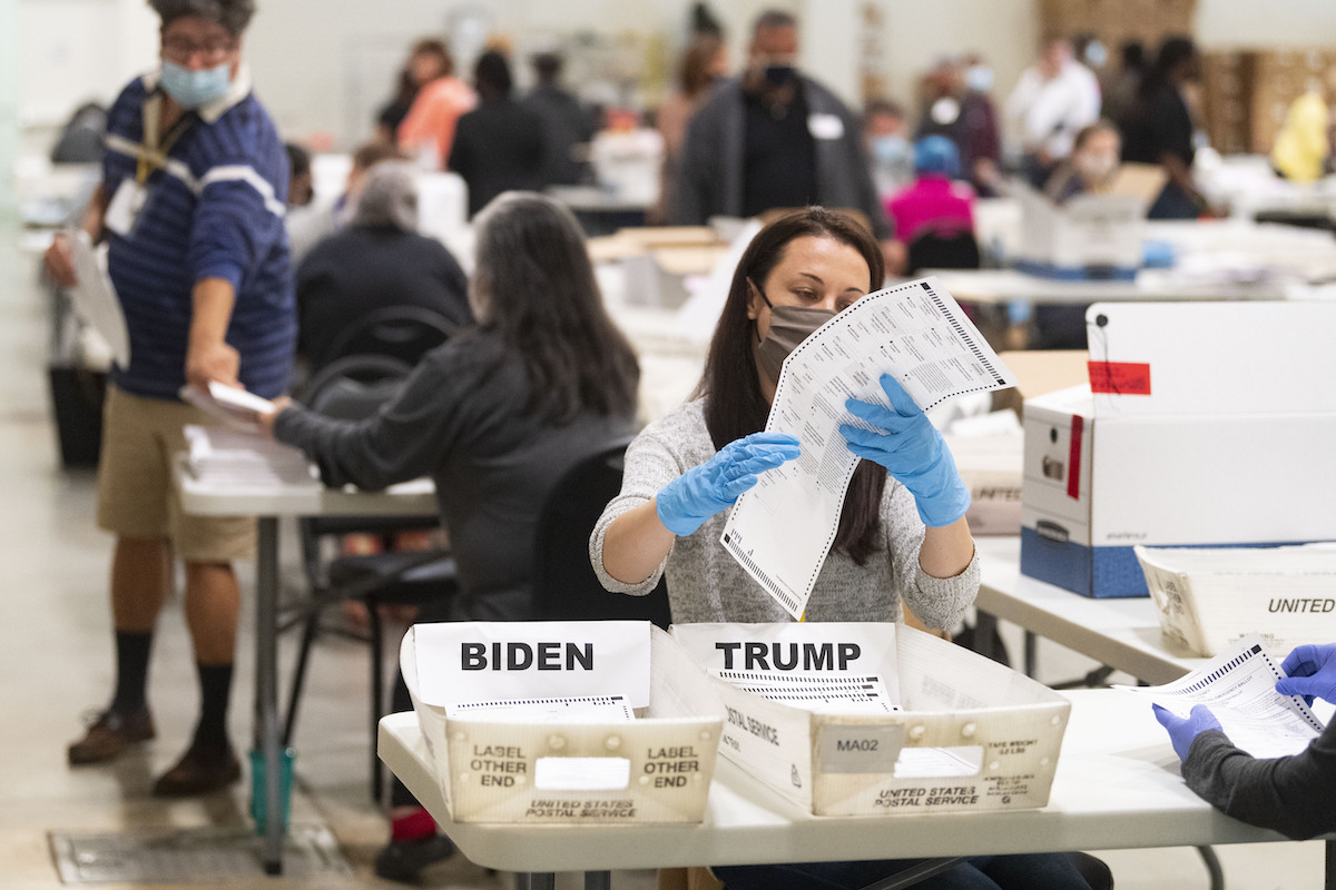 Cobb County, Ga., hand recount