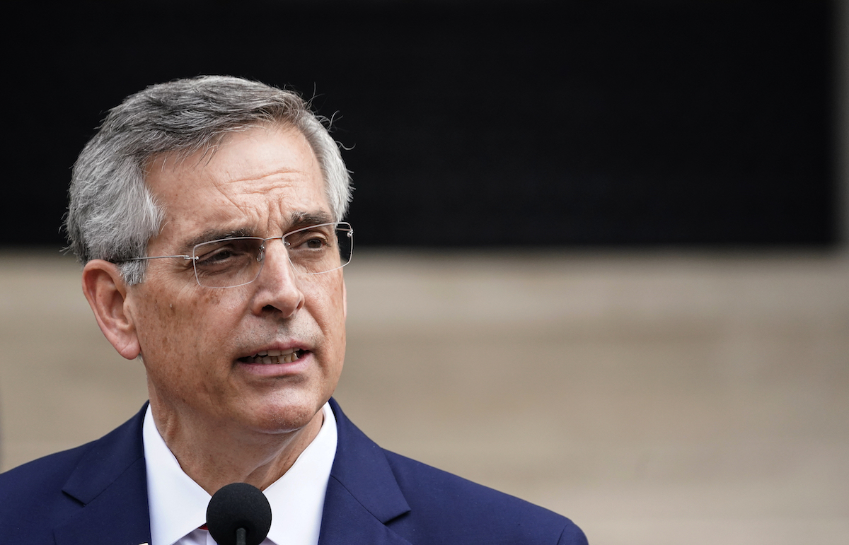 Brad Raffensperger art Nov. 11