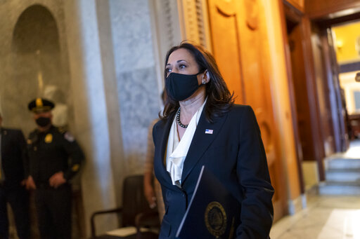 Kamala Harris in Senate art 2