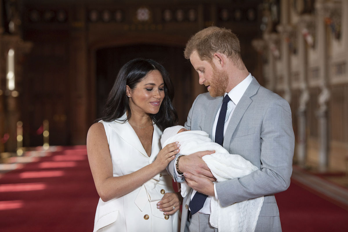 Meghan Harry and Archie photo May 8, 2019