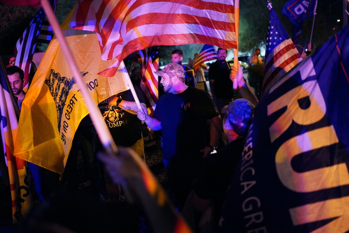 Nov. 5, 2020: Trump supporters protest election results in Nevada