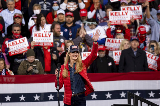 kelly loeffler waving rally dec 2020
