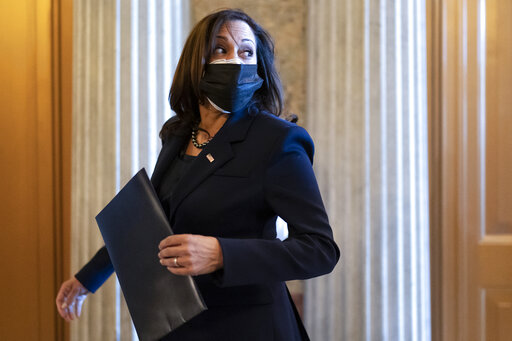 Kamala Harris in Senate art