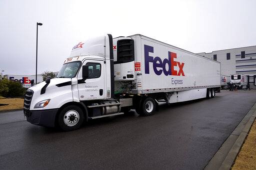 FedEx truck