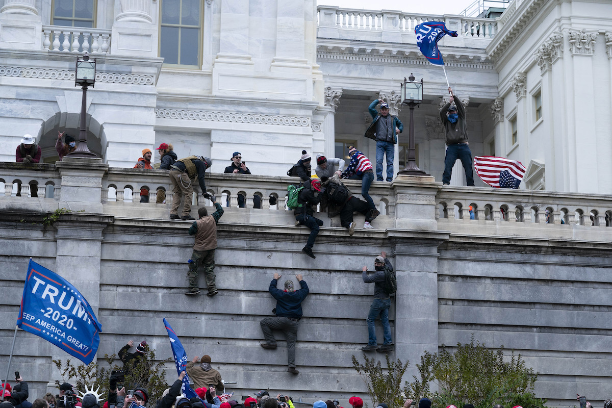 Rioters scale Capitol walls on Jan. 6, more headlines art for 2021 LOTY