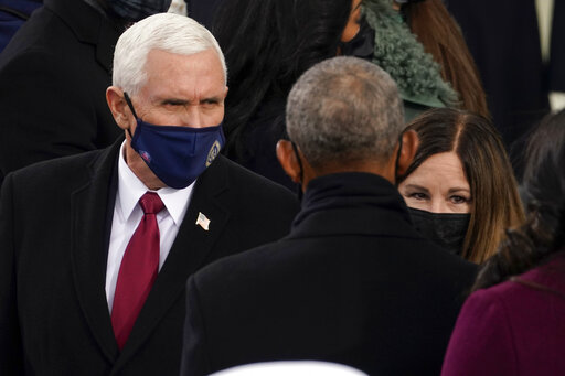 Mike Pence at inauguration