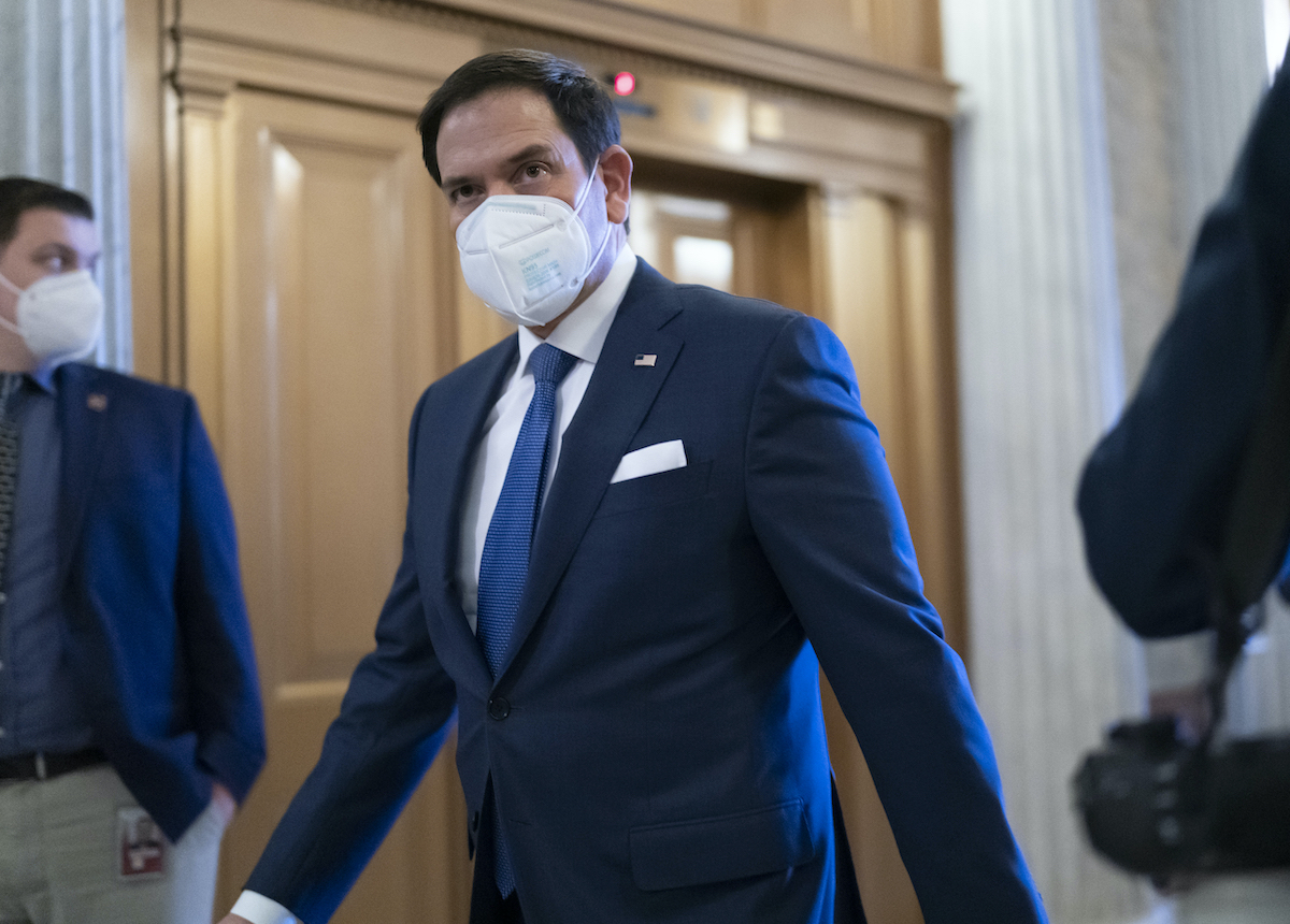 marco rubio face maks 01262021