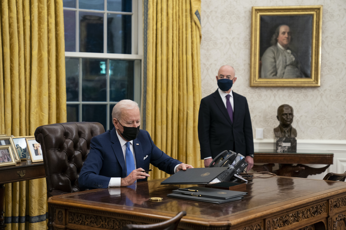 biden and mayorkas feb 2 2021