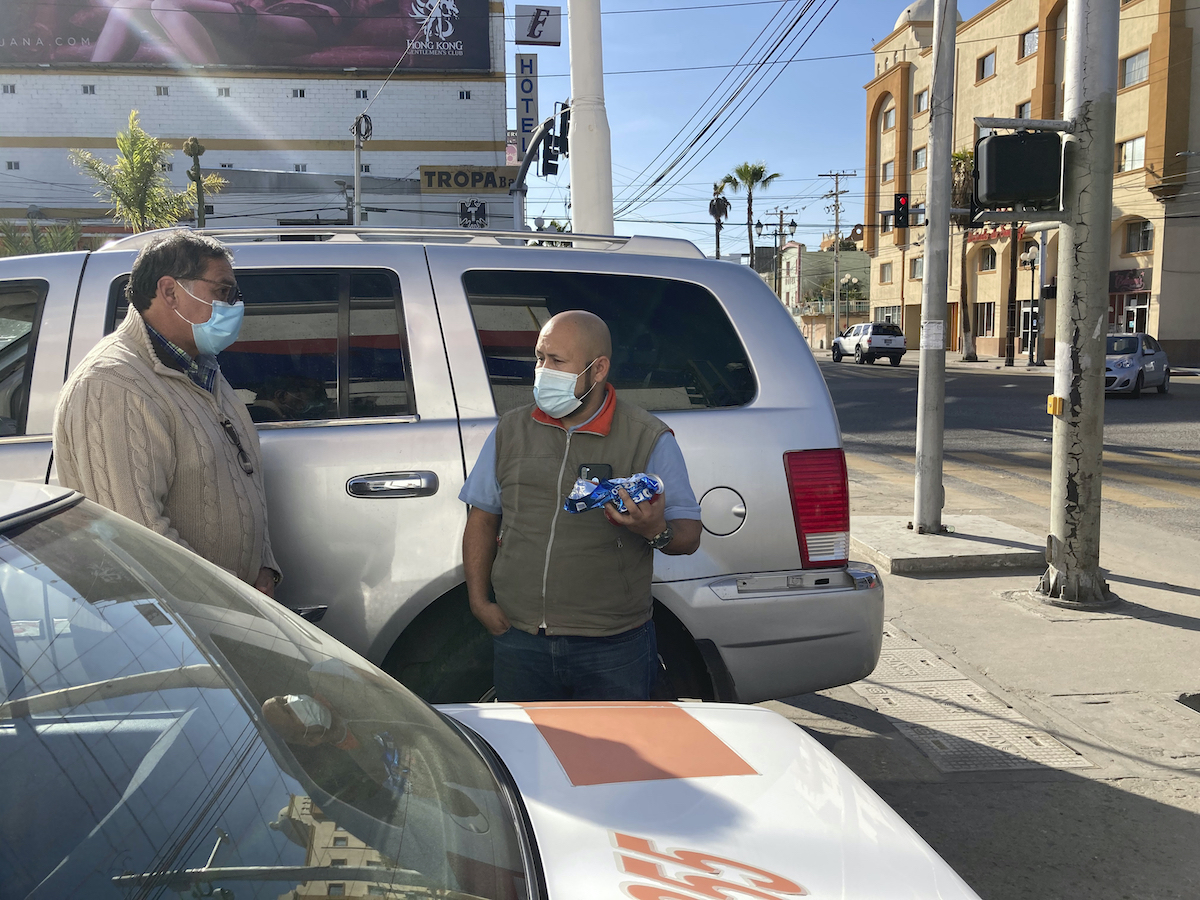 Immigration at San Diego border art 2.8.21