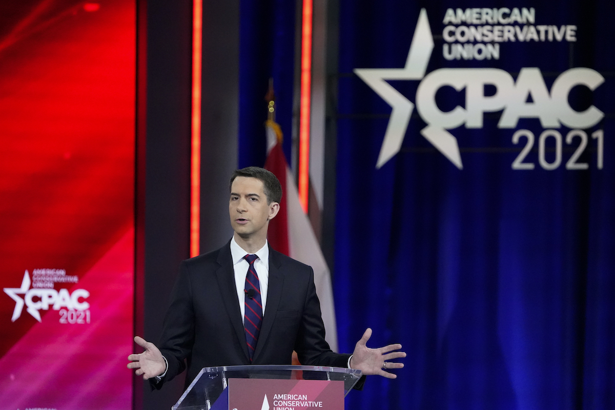 tom cotton at cpac feb 26 2021