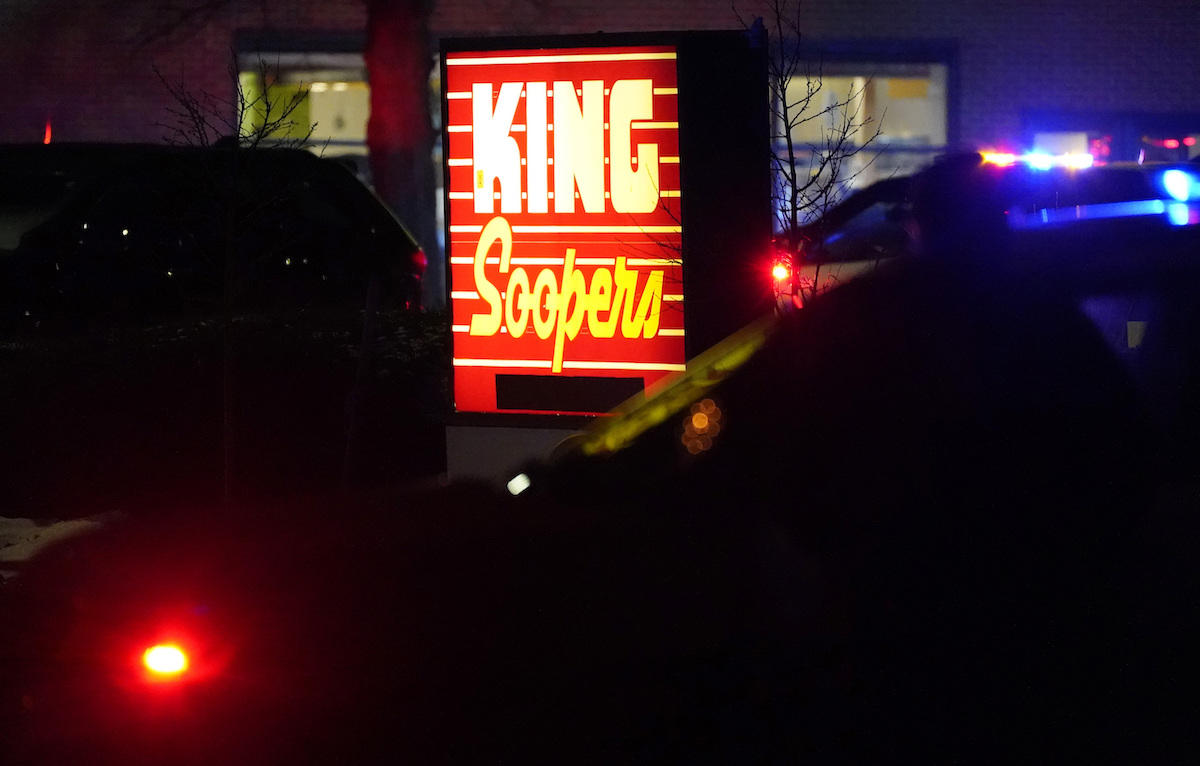 King Soopers crime scene art