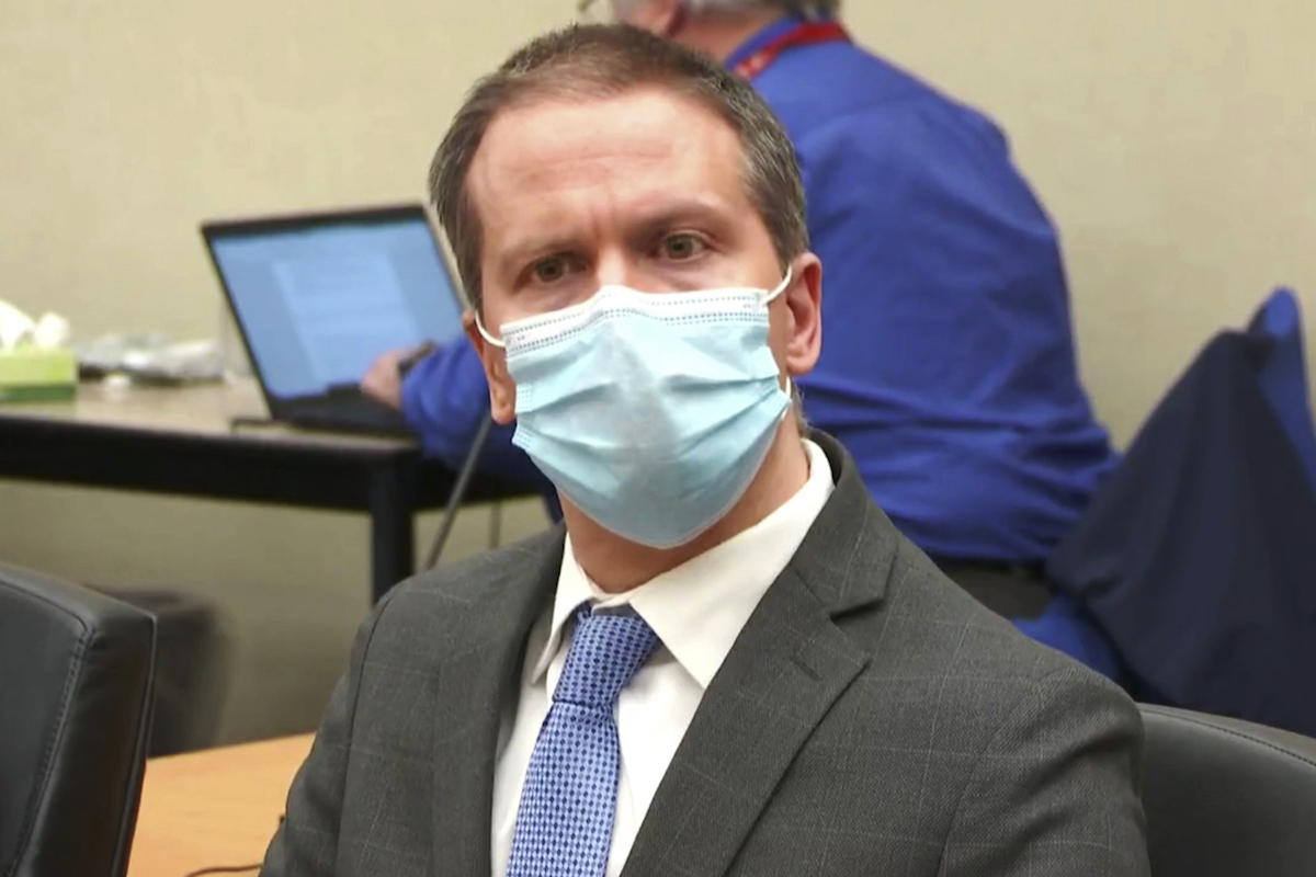 Derek Chauvin convicted art April 20, 2021