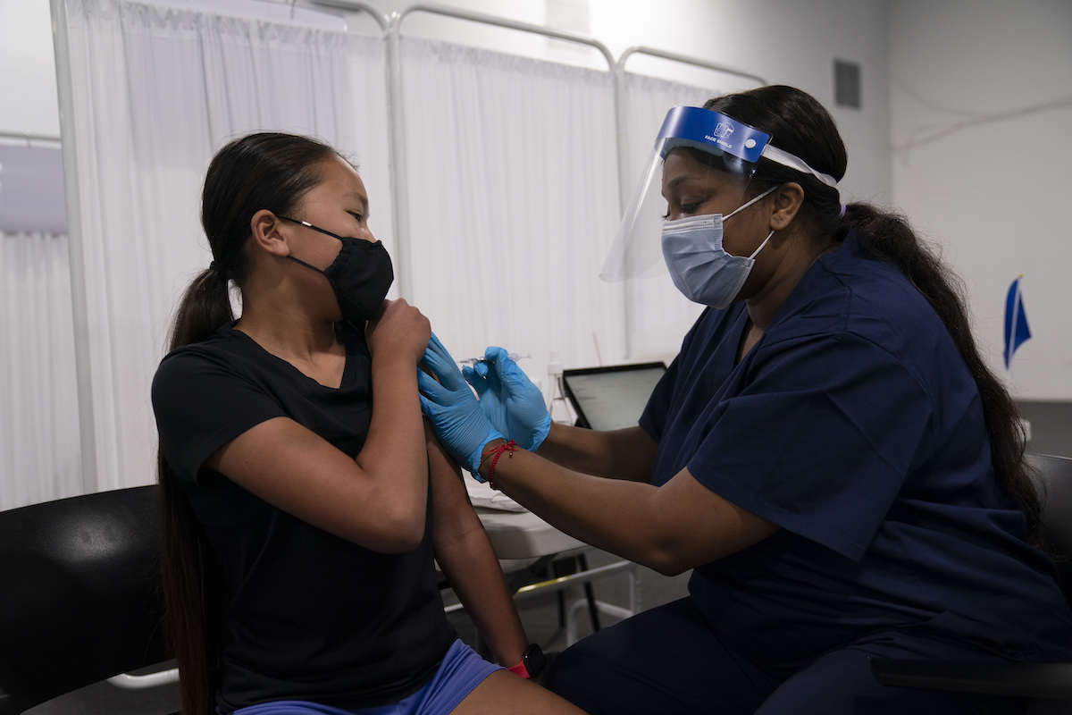 Child vaccine art for Will Cain fact-check, 2