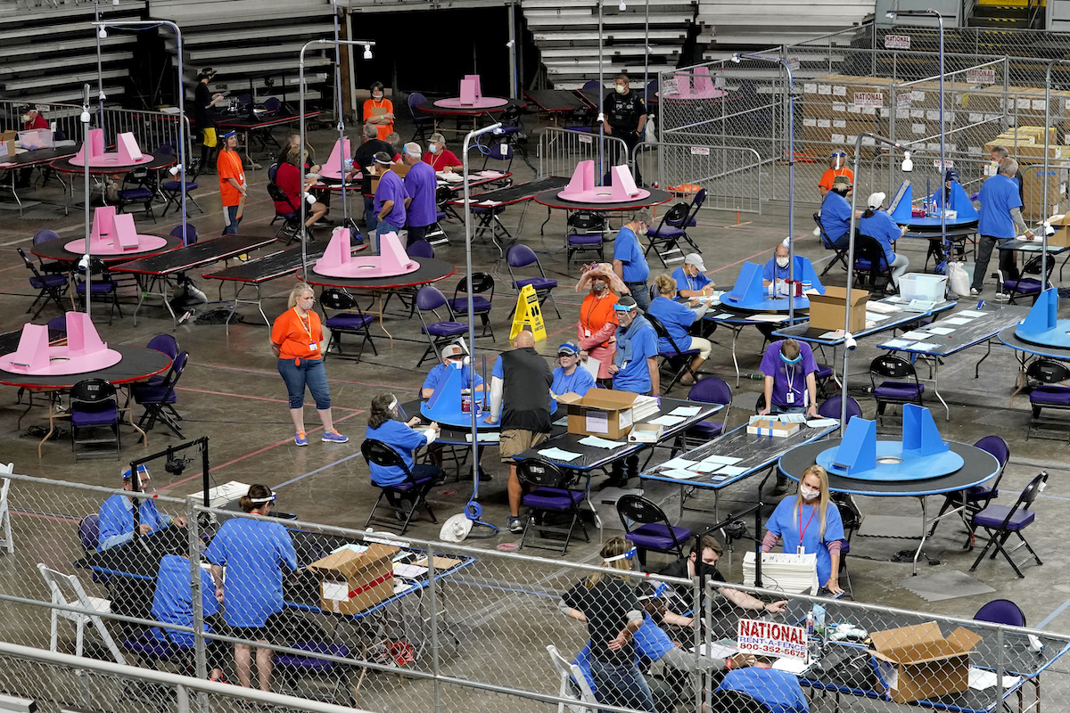 Cyber Ninjas Maricopa County art May 6, 2021