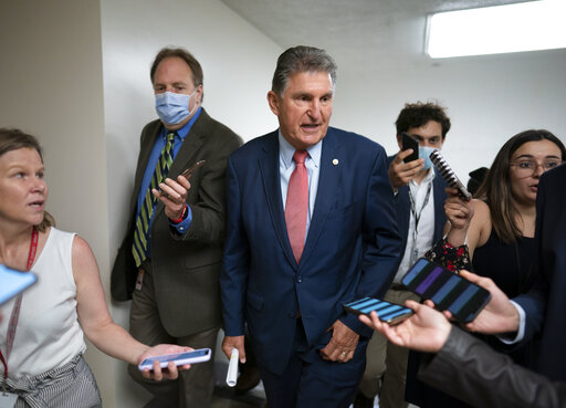 Manchin at Capitol