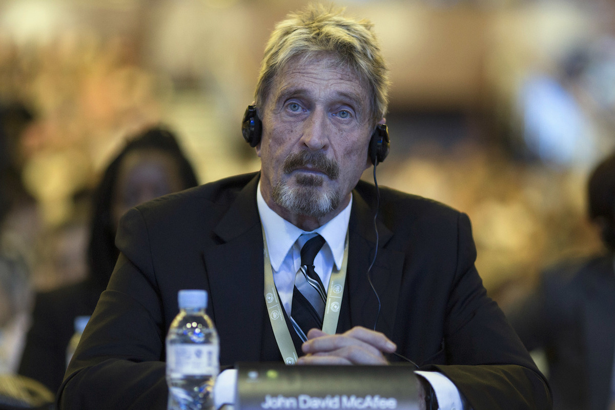 john mcafee 2016 conference in beijing