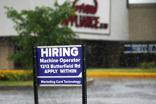 Hiring sign