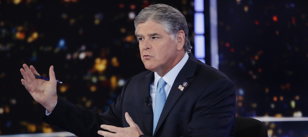 Sean Hannity photo for Saudi oil check