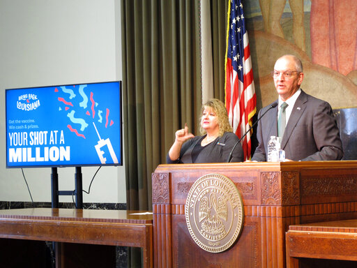 Louisiana vax lottery