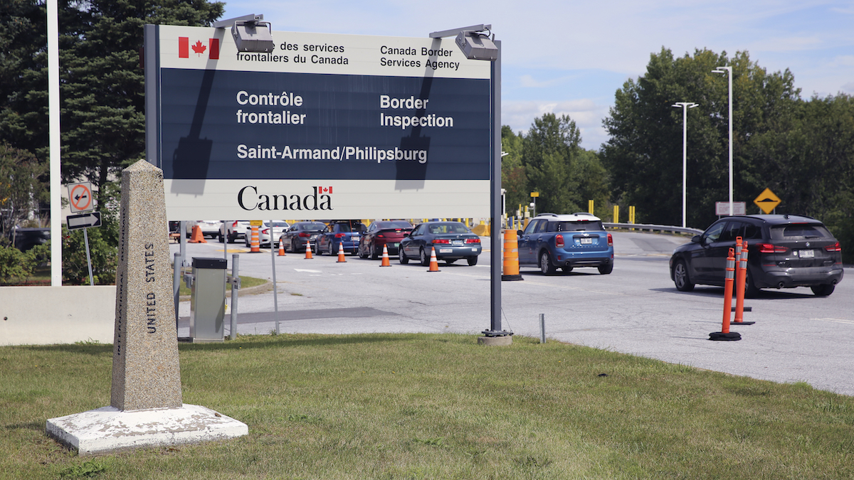 Canada-US border 9-1-21