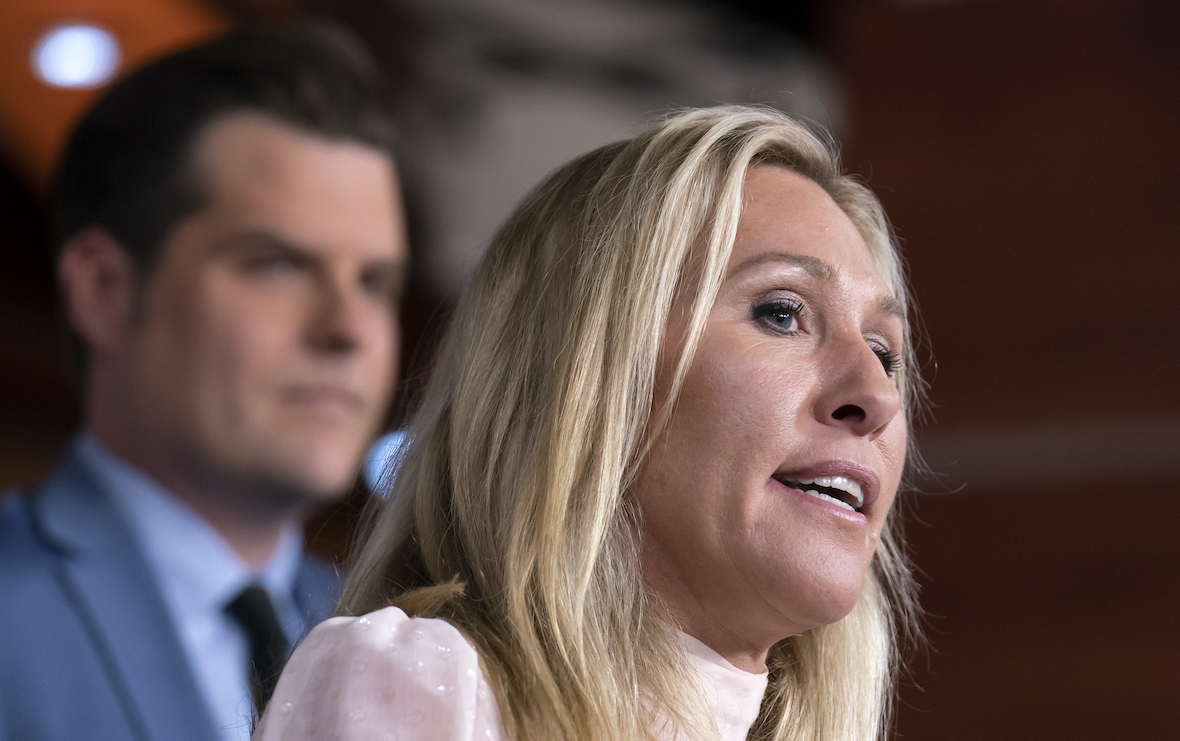 Marjorie Taylor Greene Dec. 7, 2021 photo