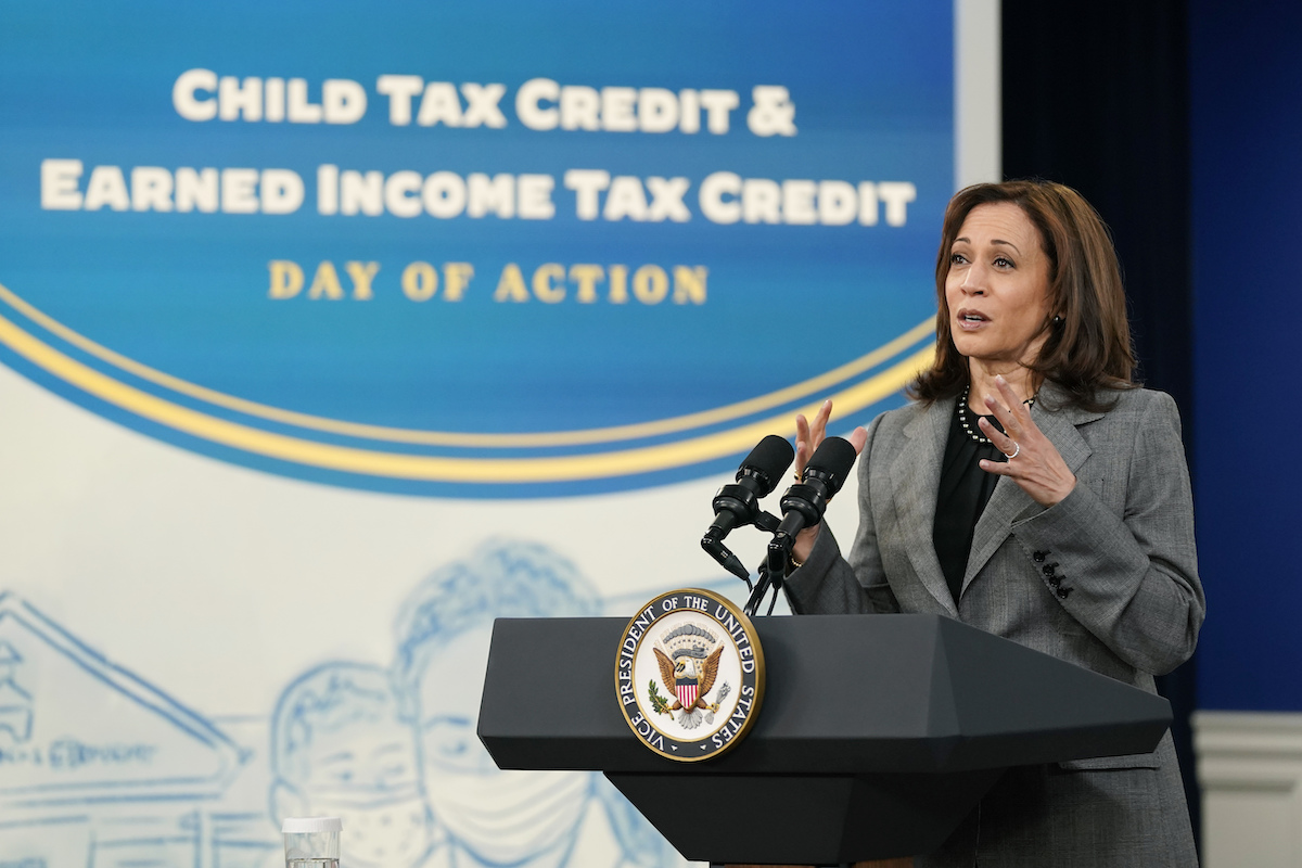 Kamala Harris child tax credit