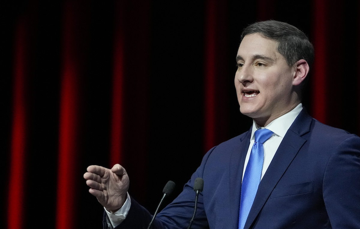 Josh Mandel March 28 debate art