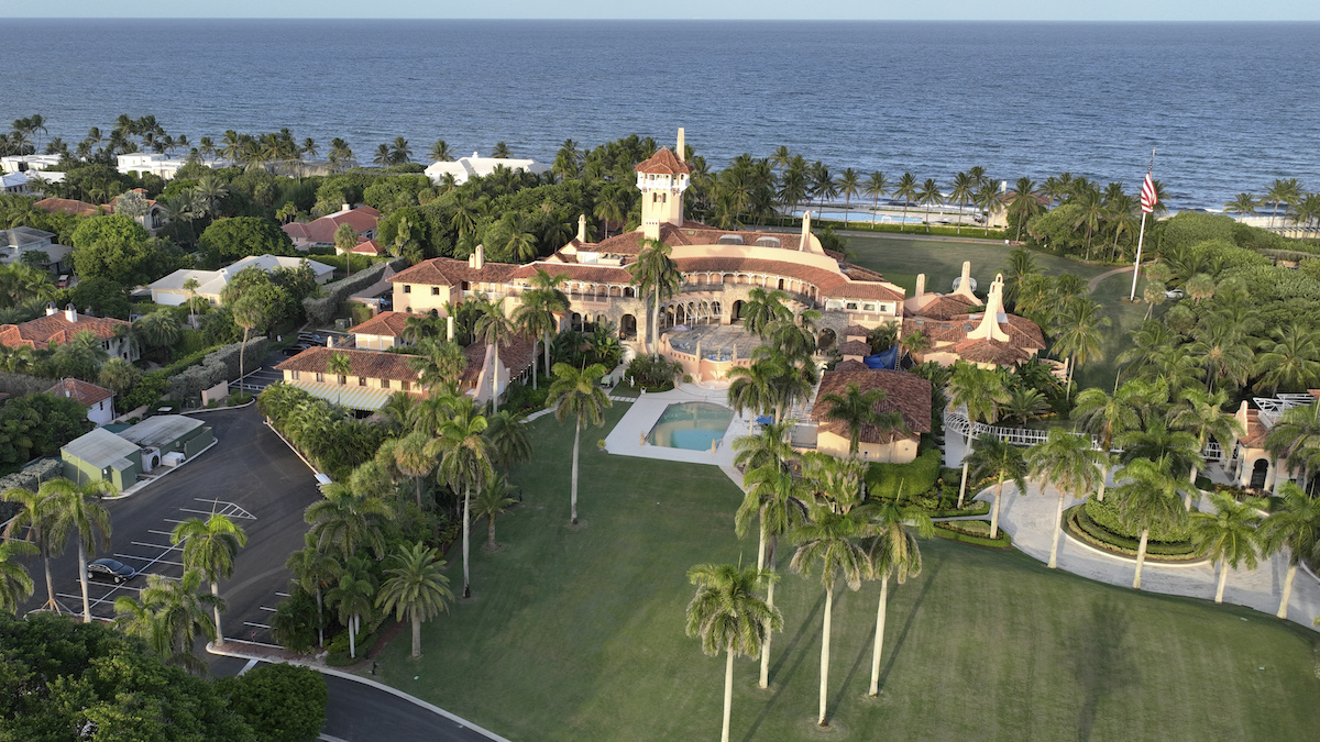 Mar-a-lago aerial view