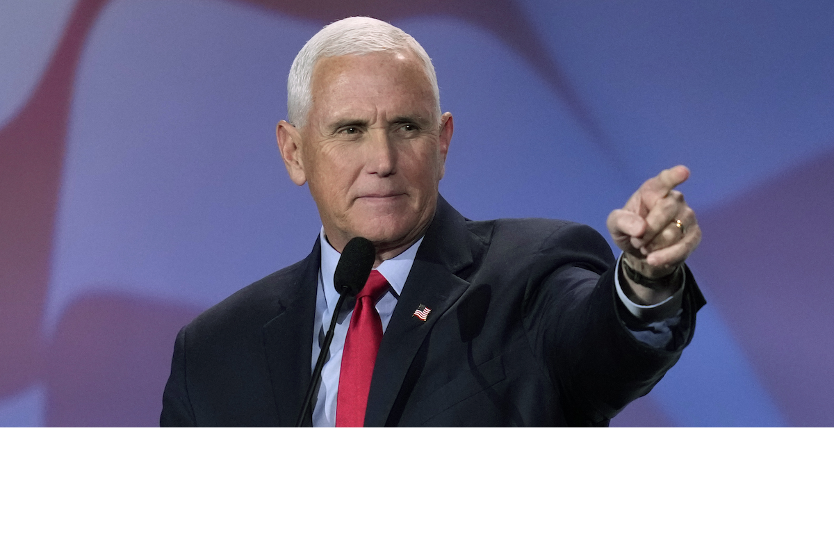 Pence speech in Vegas Nov. 2022