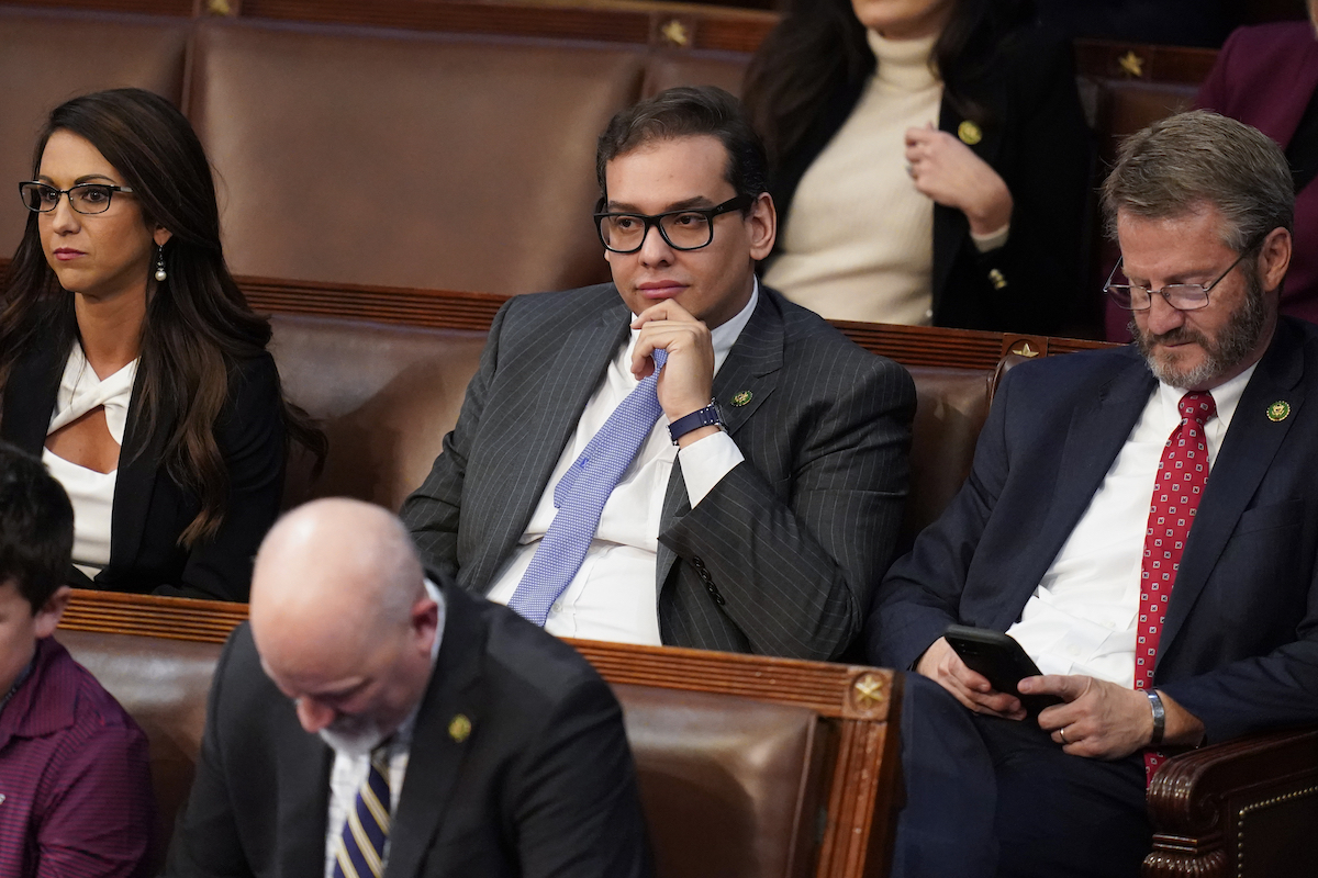 George Santos in the House