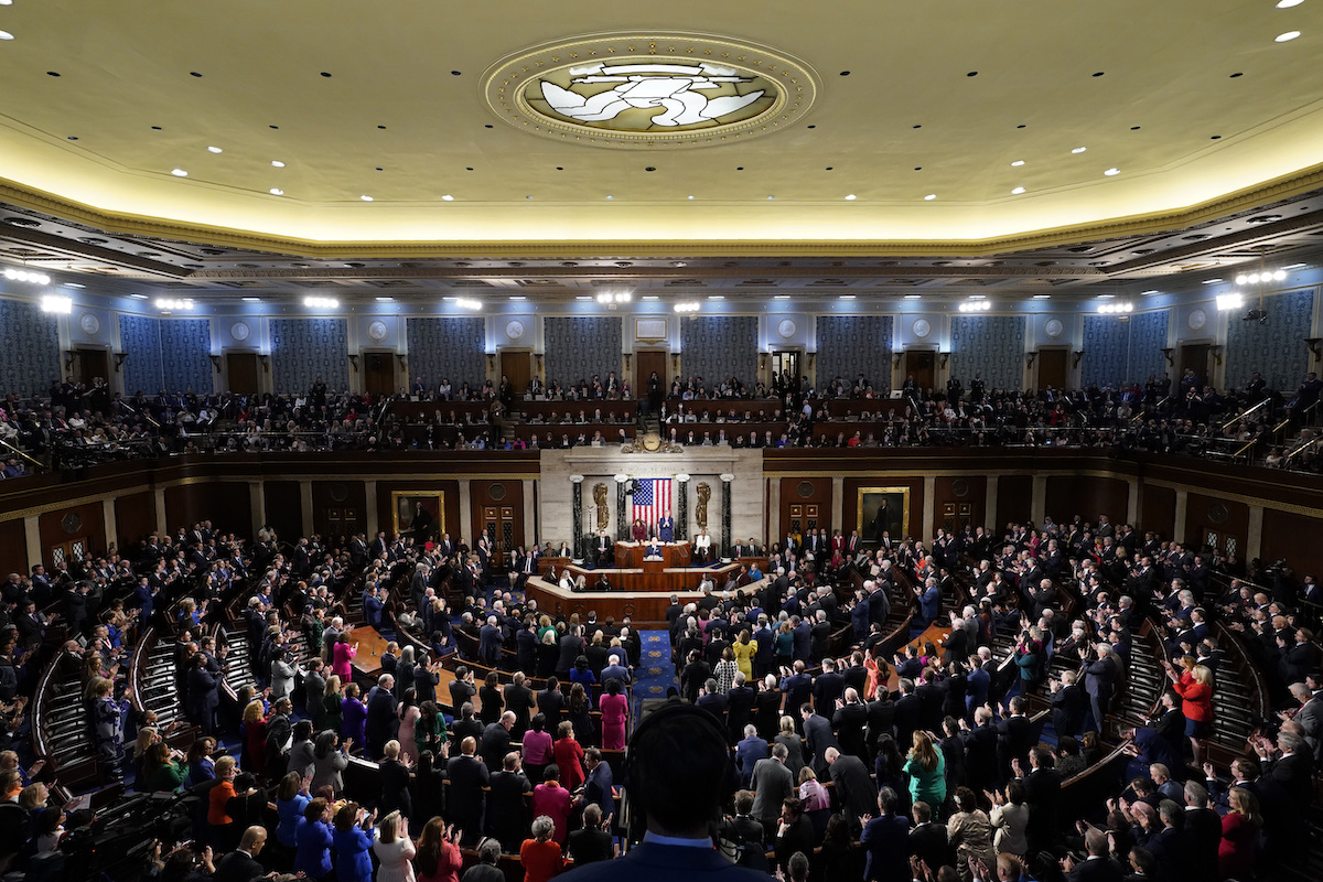 whole chamber of congress on feb 7, 2023