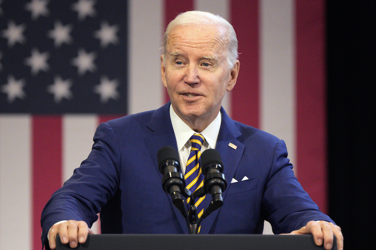 Biden speaking to IBEW