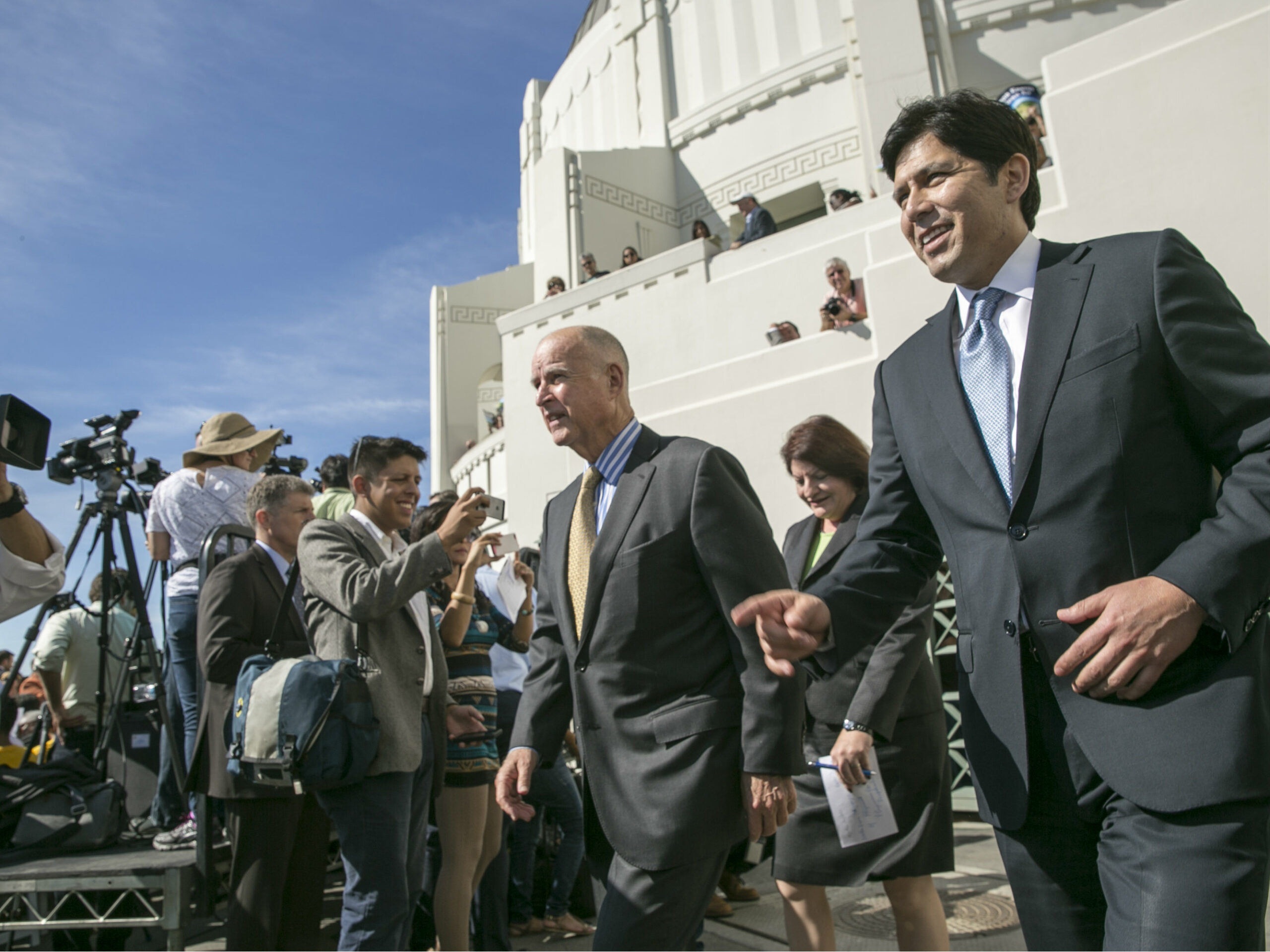 SB 350 Signing (Damian Dovarganes / AP)