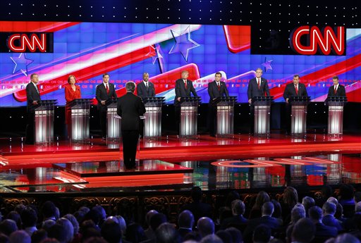 2016 Republican debate stage