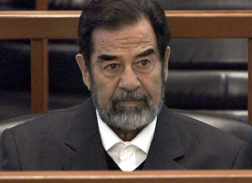Saddam in the dock