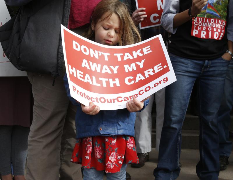 health care protest still