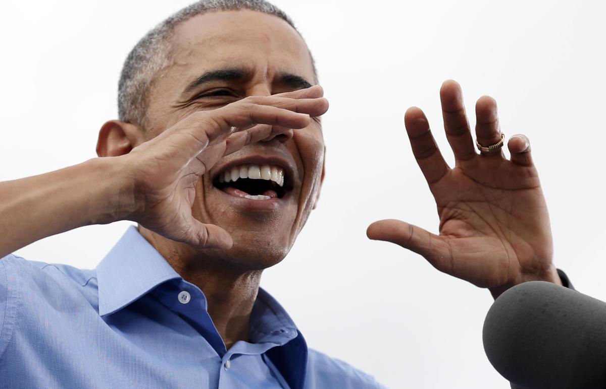 Obama hands