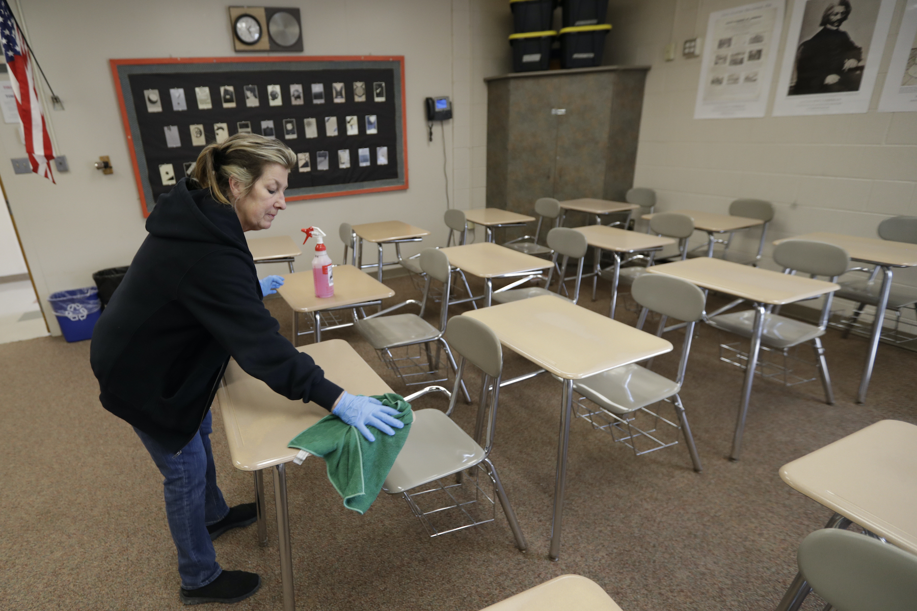 Ohio classroom cleaning