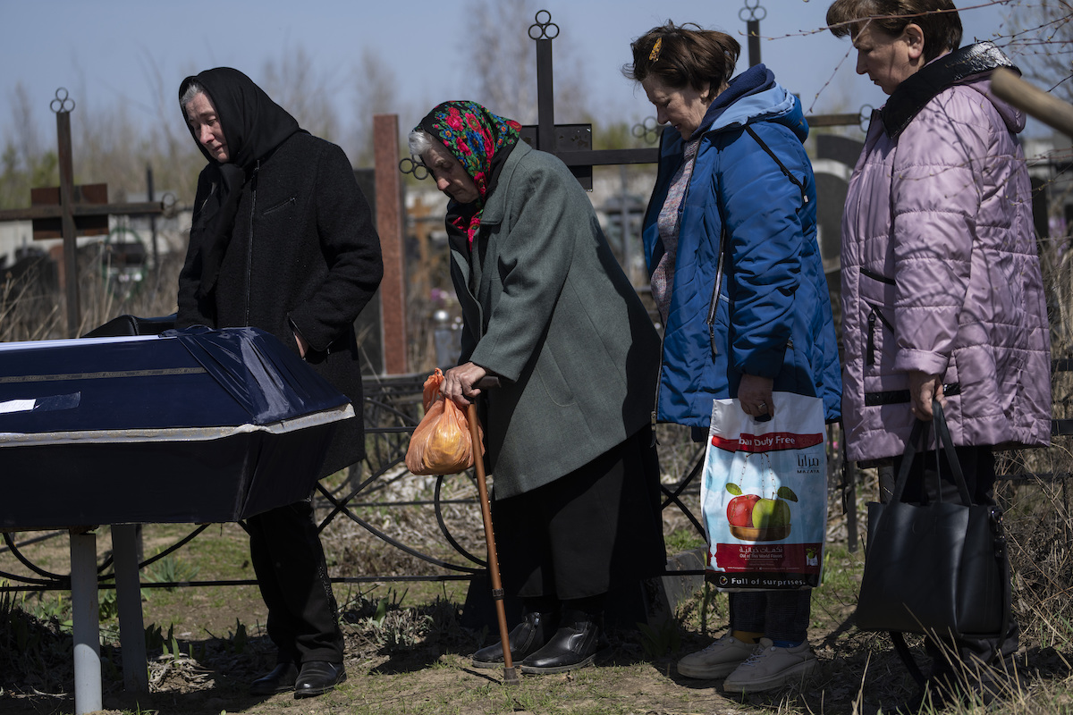 AP Bucha widow April 15, 2022