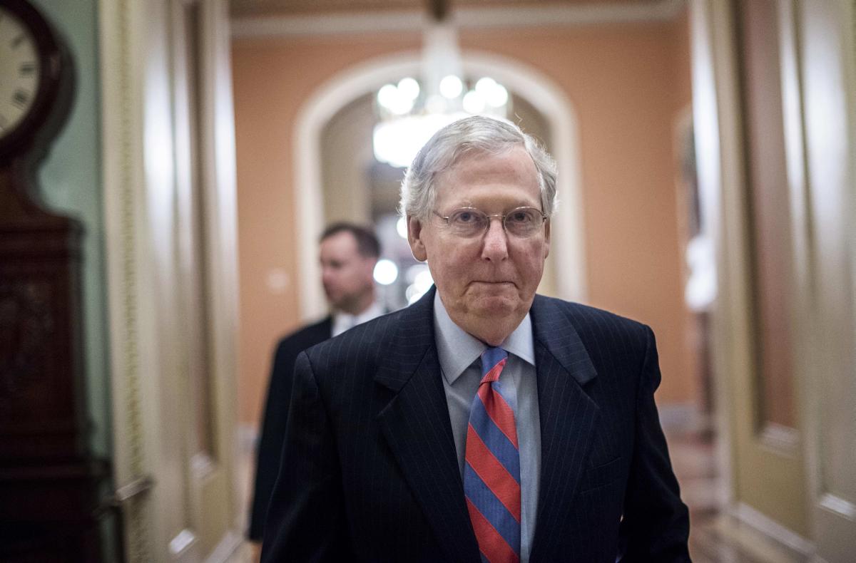 Mitch McConnell after skinny repeal died