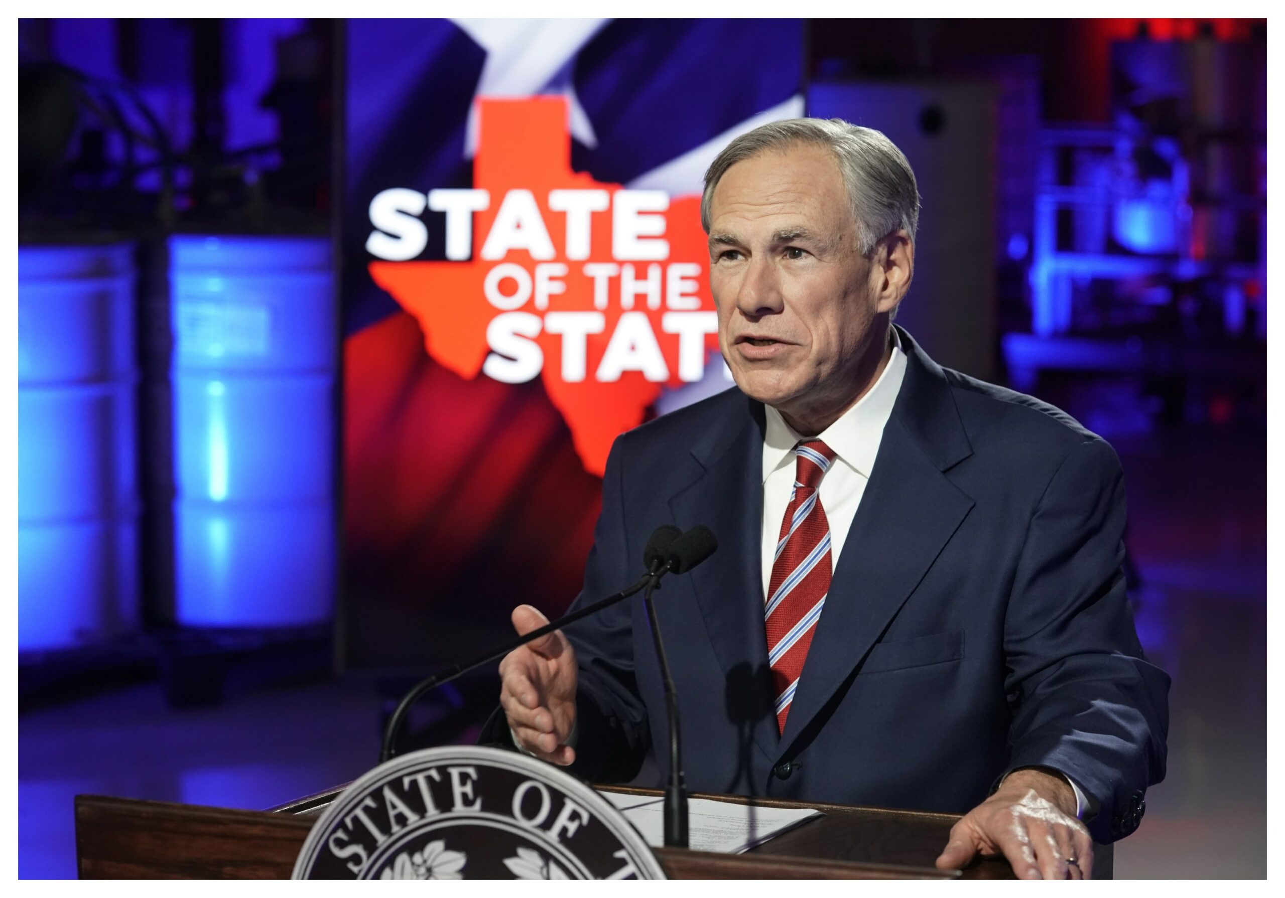 Abbott state of the state 2021