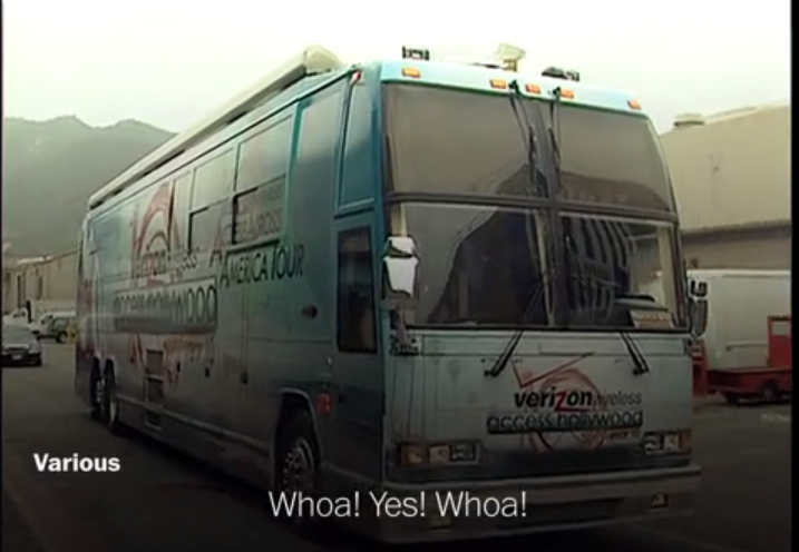 Access Hollywood bus