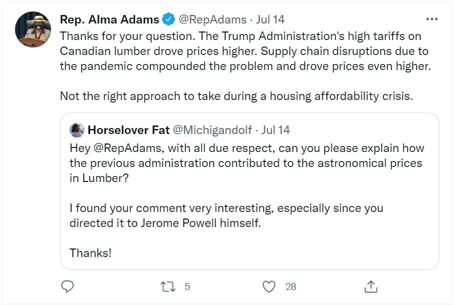 AdamsLumberTweet