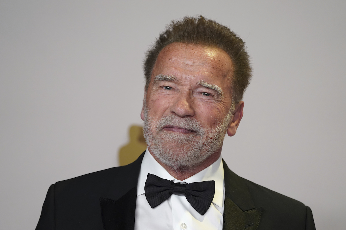 Español: Arnold Schwarzenegger en los oscars 03/20/24
