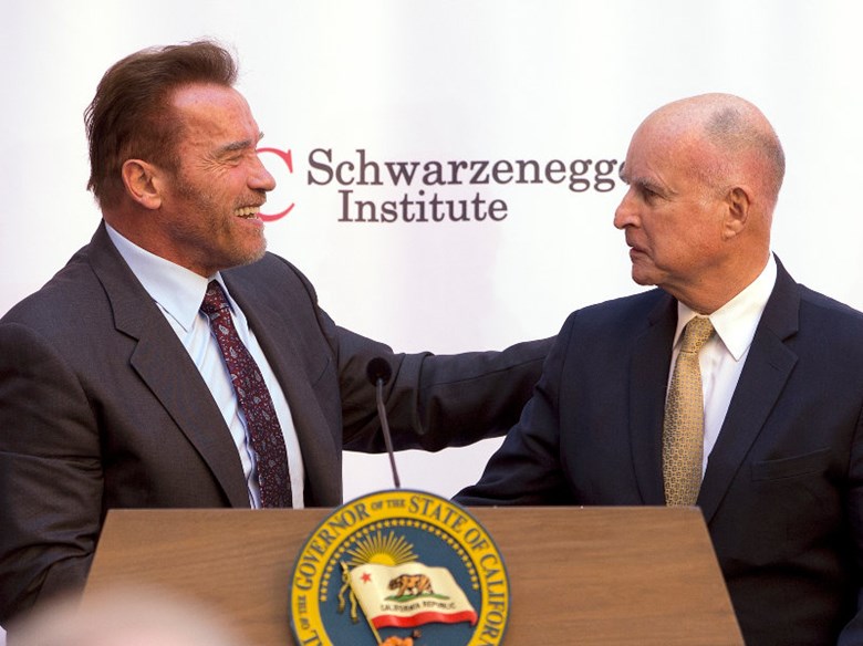 Arnold Schwarzenegger in 2016