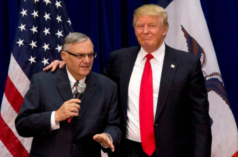 Arpaio Trump in Iowa