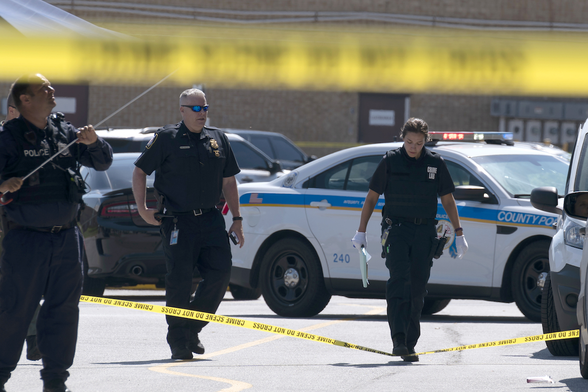 Baltimore police on scene