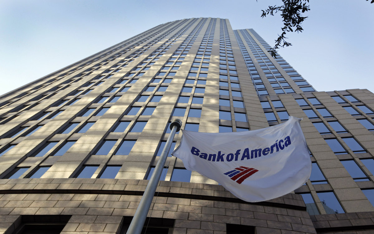 Bank of America flag headquarters