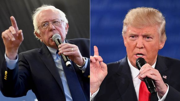 Sanders and Trump